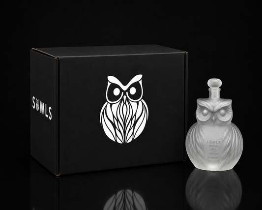 SŌWLS Añejo Cristalino Transparent Frosted Edition – Case of 6 (6 x 1L)