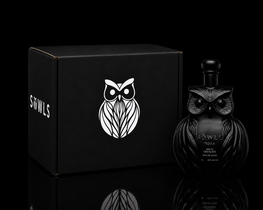 SŌWLS Añejo Cristalino Black Matte Edition – Case of 6 (6 x 1L)