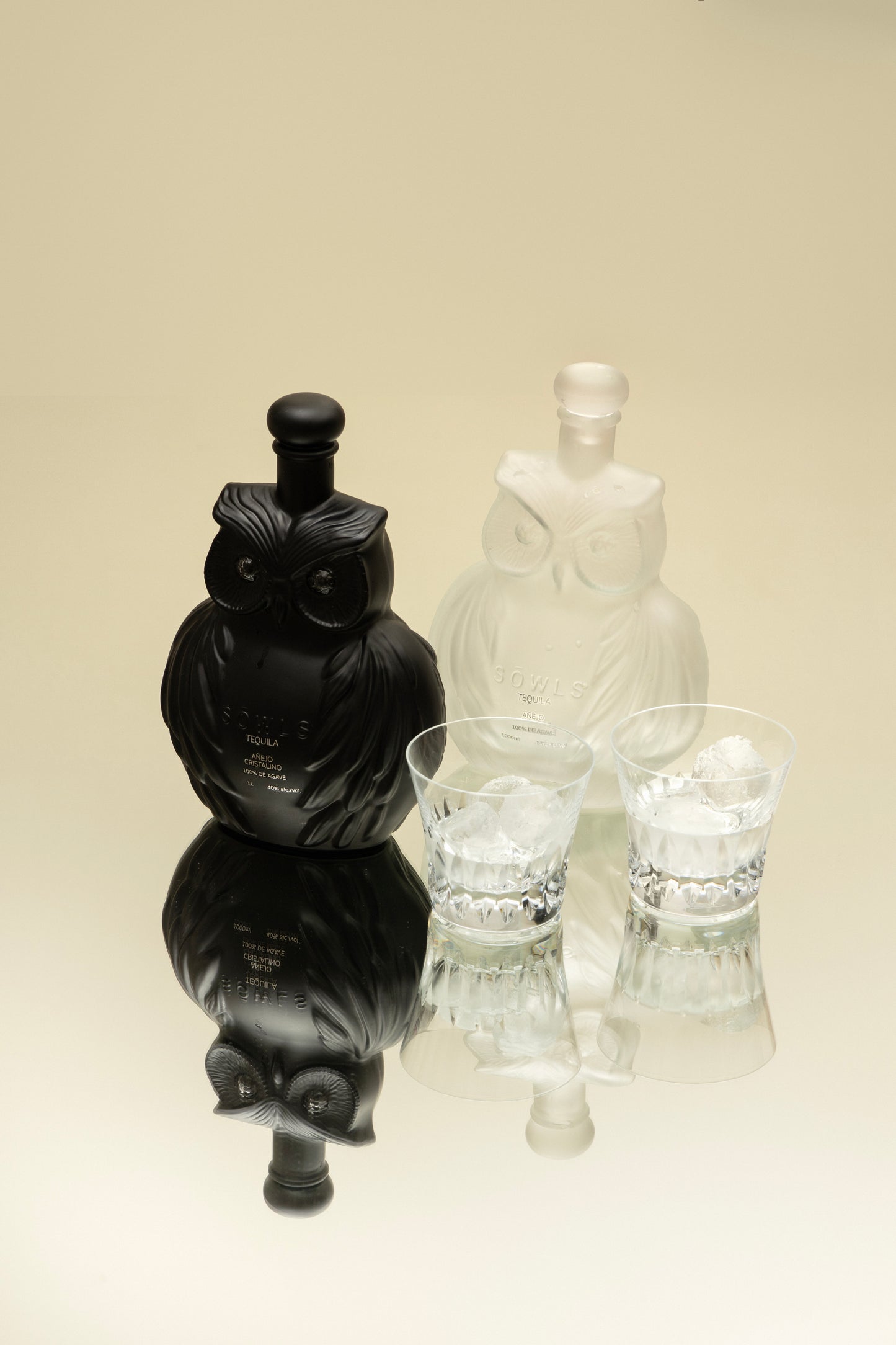 SŌWLS Añejo Cristalino Duo Set – Black & Frosted Edition